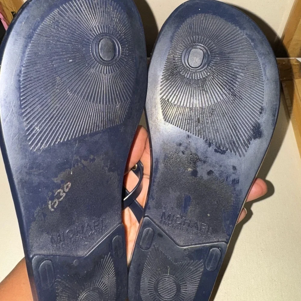 Michael Kors Blue Sandals